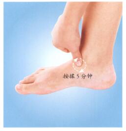 踝关节扭伤按摩