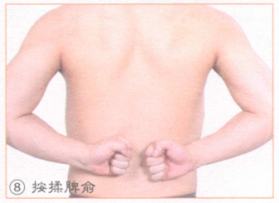 慢性支气管炎按摩