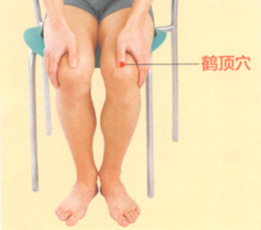 膝关节痛艾灸