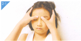 小儿慢性鼻炎按摩