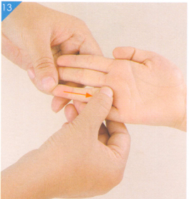 小儿慢性鼻炎按摩